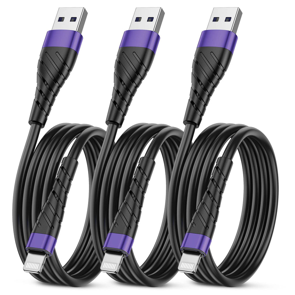 OIITH USB C Cable, USB A to USB C 3A Fast Charging (3FT 3Pack) Phone USB Type-C Charge Cable Android Charge Cord USB C Charger Cable for iPhone 15 Plus/Pro/Pro Max/Samsung/Pad/Laptop/LG/-Red