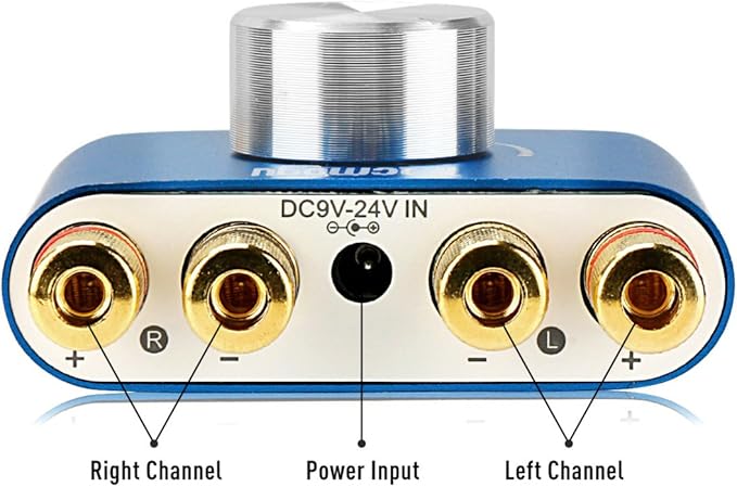 Facmogu F900S 160W Mini Bluetooth 5.0 Power Amplifier, 2 Channel 80Wx2 Stereo Hi-Fi Digital Amp, Portable Wireless Audio Receiver Sound Speaker Amplifer, AUX/USB/Bluetooth Input & 12V Power Supply