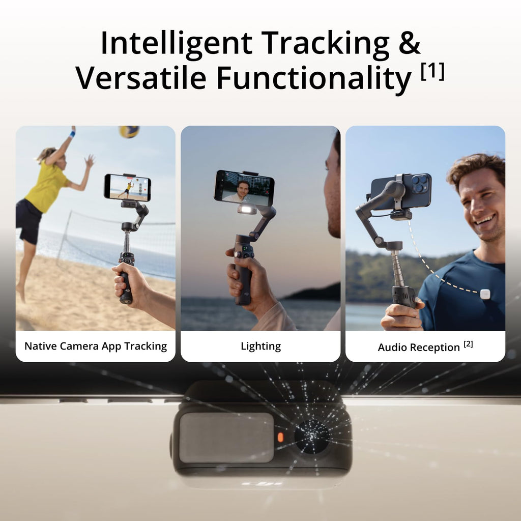 DJI Osmo Mobile 7P Gimbal Stabilizer for iPhone & Android, Native Tracking