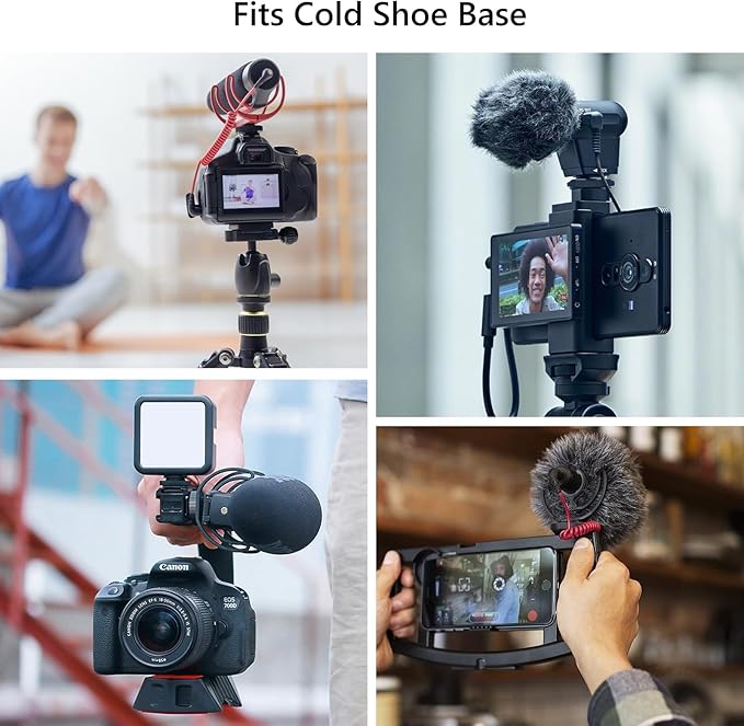 Mini Ball Head, CNC All Metal Aluminum Universal Panoramic Tripod Head Mount for Compact DSLR Action Cam Phone LED Ring Light Monopod Slider, 4.4lb Max Load