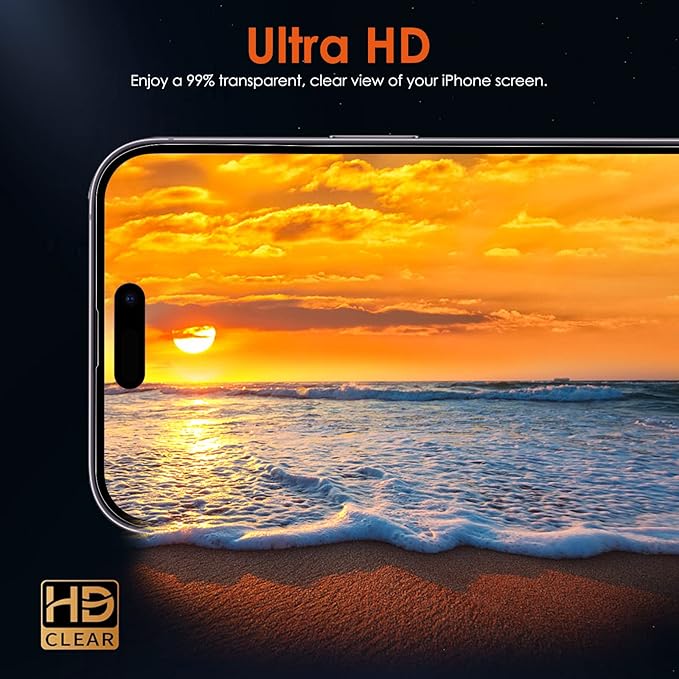 [3 Pack] Hydrogel Film Screen Protector for iPhone 14 Pro Max/iPhone 14 Plus (6.7 inch), Soft TPU Transparent Protective Screen Protector Film (Not Tempered Glass)