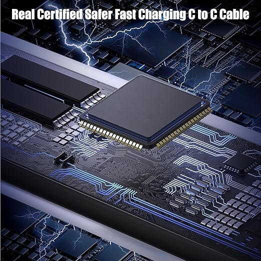 3-Pack Black 3.3FT 60W USB C to USB C Cable, Type C to Type C Cable,Fast Charging Cable for iPhone 16 15 Pro Plus Pro Max，for Galaxy S24 S23, for iPad Pro/Air, for MacBook Pro/Air and More