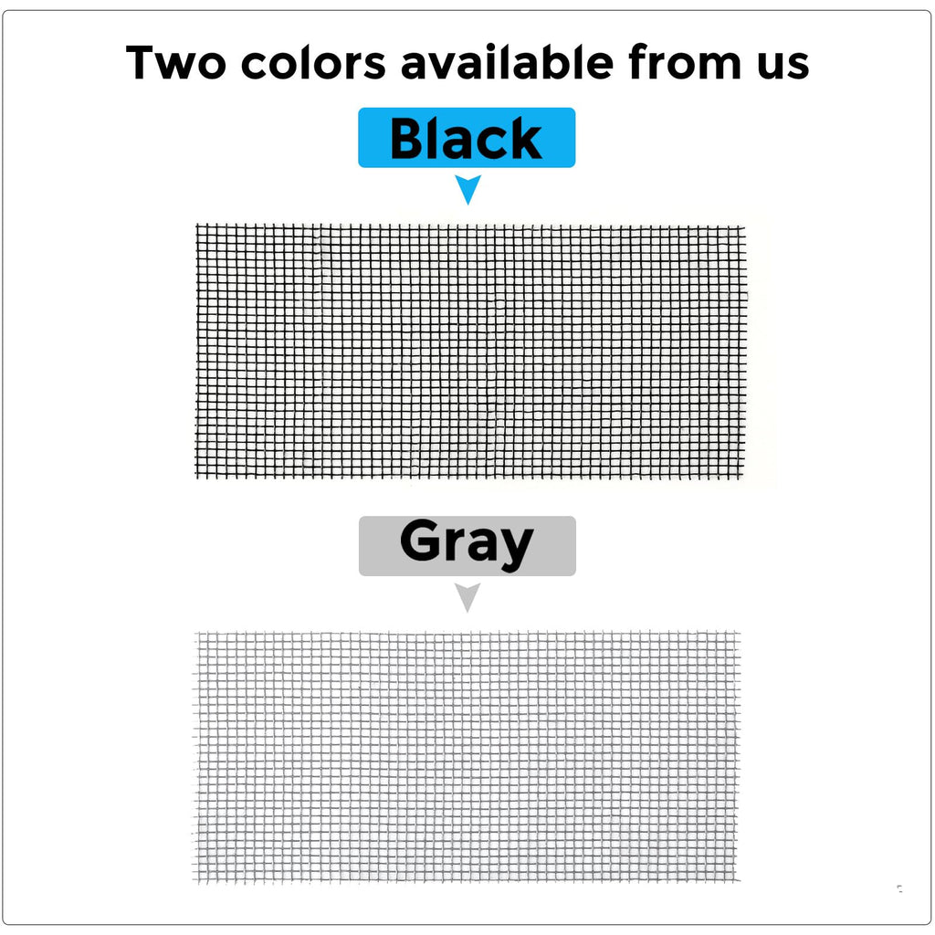 Secopad Grey Window Screen Repair Tape, 4 in X 15 FT (180IN) Screen Repair Kit for Windows or Doors, Strong Adhesive Fiberglass Mesh Patch Tape