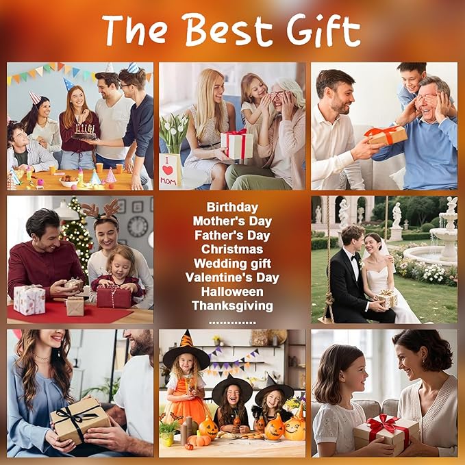 Custom Photo Puzzle – Personalized 500‑Piece Jigsaw Puzzle from Your Photos – Unique Custom Gift for Adults, Families, Weddings, Couples, Anniversaries, and Cartoons(500-vertical)