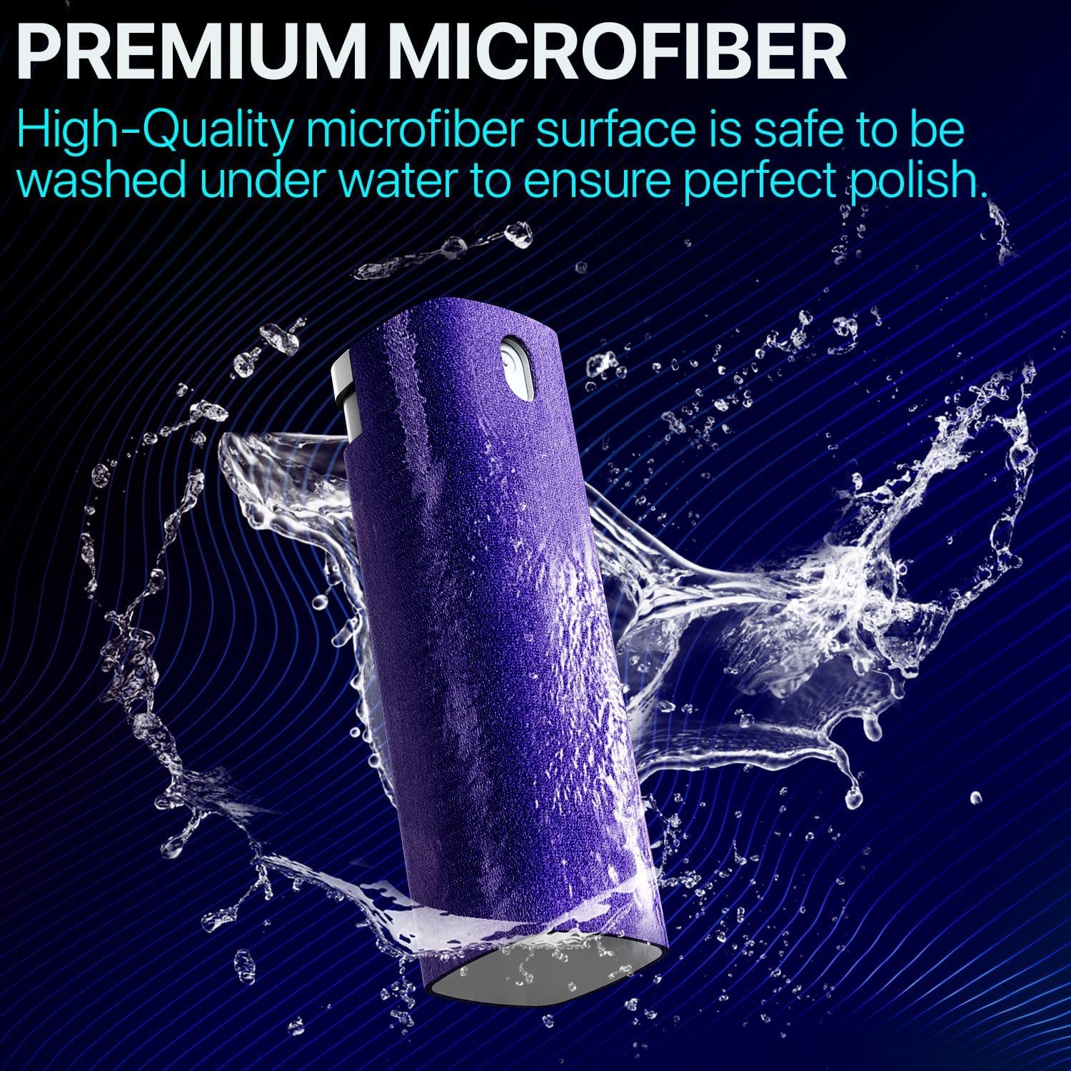 IO CLEAN Mini Screen Cleaner Spray – Finger Proof Screen Cleaner for