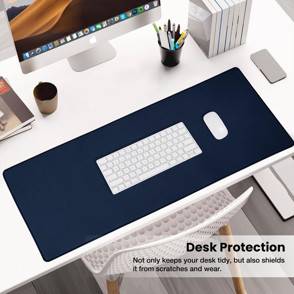 ALOANES Non-Slip Extended Mouse Pad Office&Home Desk Mat Stitched Edge