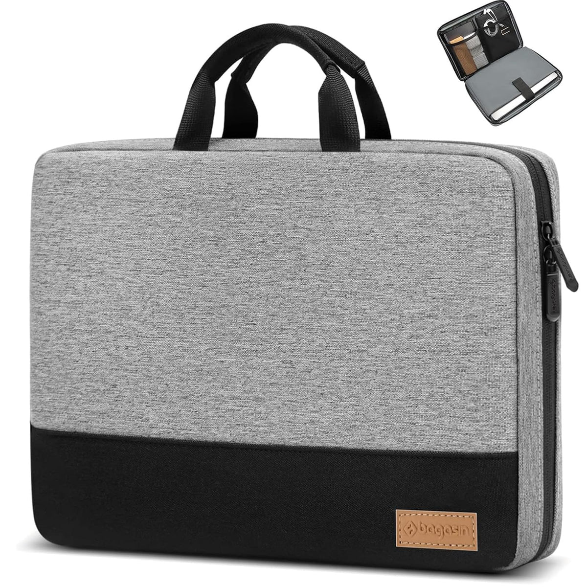 bagasin 13.3 Inch Laptop Sleeve Case TSA Friendly