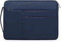 HYZUO 17-17.3 Inch Laptop Sleeve Bag Briefcase for 17" 17.3" HP/Dell/Lenovo/ASUS/LG/MSI Gaming Laptop/Razer Blade 17/18, Men Women NoteBook Protective Case Bag, Navy Blue