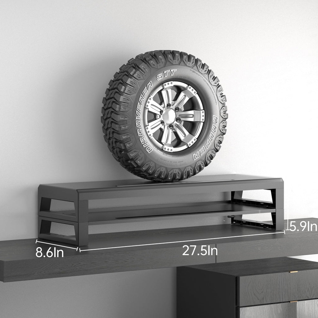 GECKOSTROLL Computer monitor stand (Wireless Charging, Two-layer 700mm)