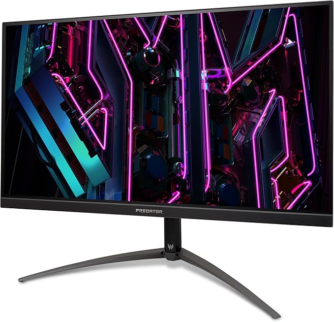 acer Predator XB323QK V3bmiiphx | 31.5" 4K UHD 3840 x 2160 IPS Gaming Monitor | AMD FreeSync Premium | 160Hz | Up to 0.5ms | VESA DisplayHDR 400| DCI-P3 95% | ErgoStand | DP 1.2 & 2 x HDMI 2.1