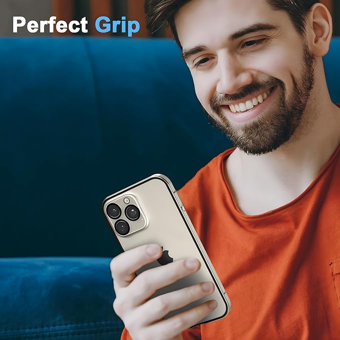 Privacy Magnetic Case for iPhone 16 Plus with Metal Titanium Frame Privacy Screen Protector & Camera Lens Protector, Magnetic Adsorption Double Sided Glass Case Anti Peep Anti Spy Phone Cover
