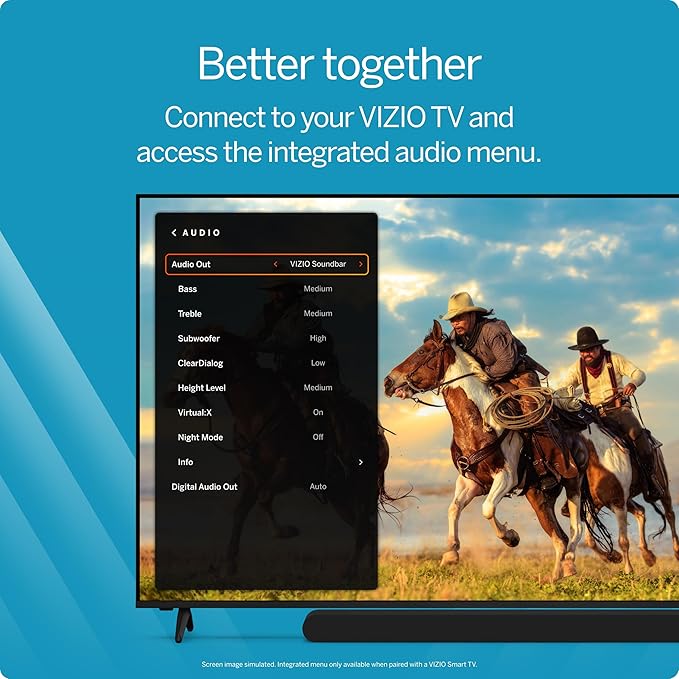 VIZIO 2.0 Soundbar w/Dolby Atmos & DTS:X, Bluetooth Speaker, QuickFit™ Compatible – SV200M-08 (New, 2024 Model)