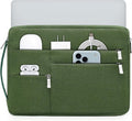 HYZUO 15-16 Inch Laptop Sleeve Bag for MacBook Pro 16 M4/M3/M2/M1 2025-2019, 15" Surface Book, Portable NoteBook Case for 15" 15.6" HP Dell Lenovo ThinkBook Asus Acer Samsung HUAWEI, Grass Green