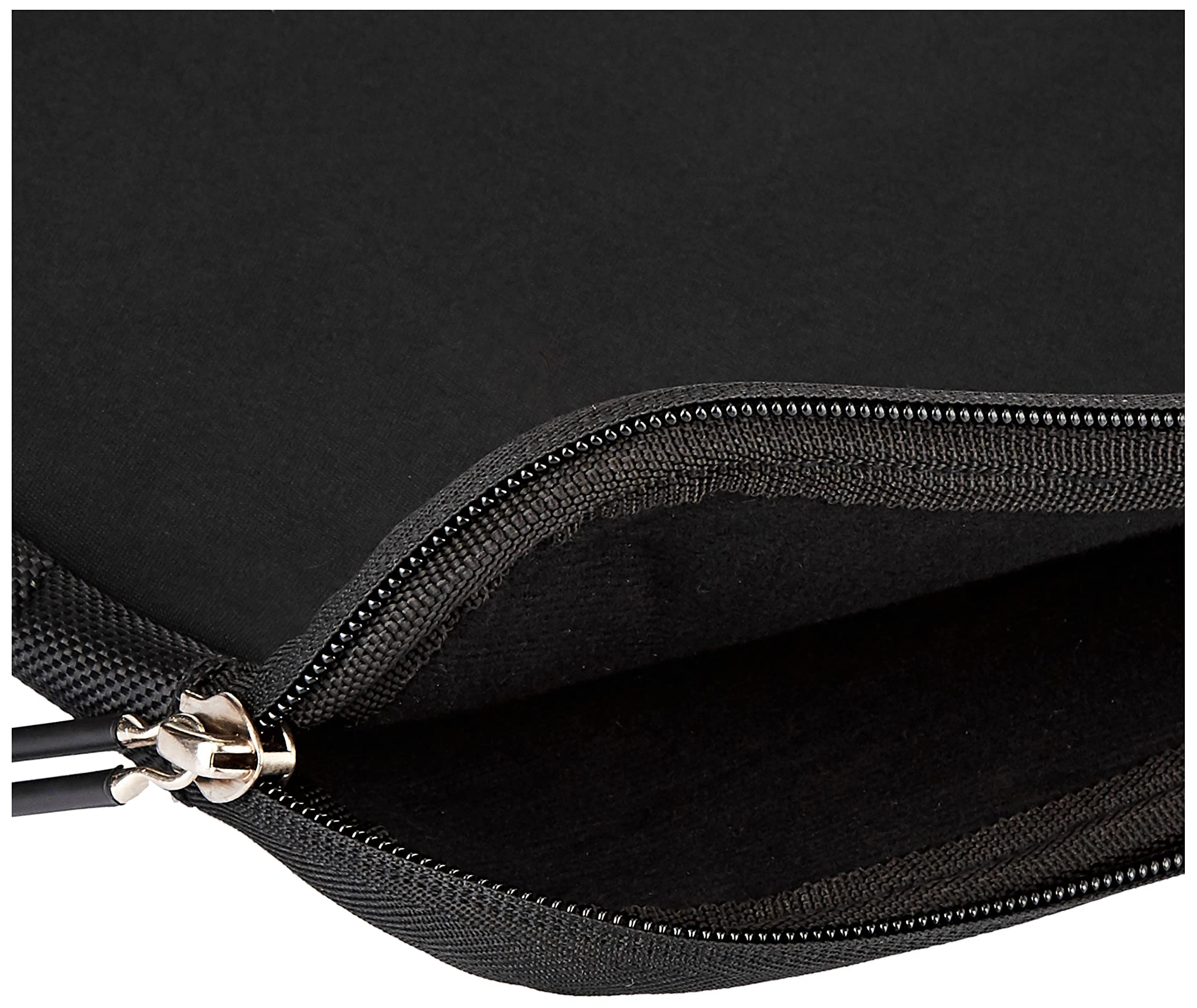 11.6 inch Laptop Sleeve, Protective Case with Zipper - Black