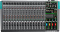 Depusheng MX16 16 Channel Sound Mixer Audio Mixing Console 48V 256DSP Professional USB PC Play Record Podcast Live Broadcast (US MX16)