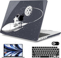 Mektron Case for MacBook Pro 16" M4 A3403 A3186 M3 A2991 M2 A2780 M1 A2485 (2021/2023/2024) Pro/Max with Touch ID, Hard Shell Plastic Laptop Cover Keyboard Cover Screen Protector, Astronauts