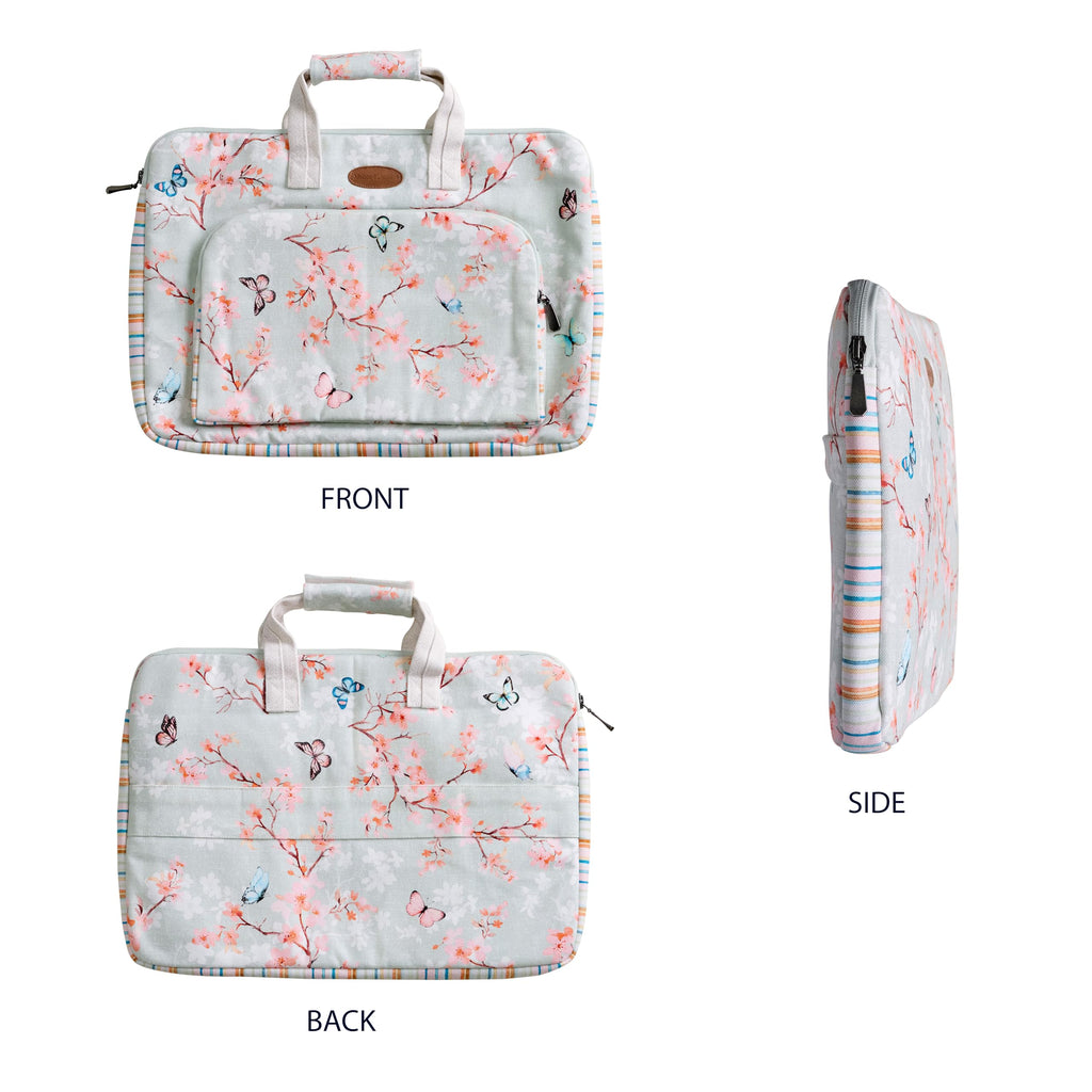Maison d' Hermine Laptop Bag with Front Pocket Upto 15.5 inch Laptop Tablet