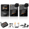COMICA BoomX-D2 PRO Wireless Lavalier Microphone for iPhone Android Camera