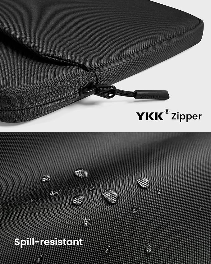 tomtoc Slim Laptop Sleeve for 14-inch MacBook Pro M4/M3/M2/M1 Pro/Max 2024-2021, Water-Resistant Protective Case for 13.8 Inch Surface Laptop AI PC, Accessory Bag