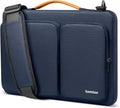 tomtoc 360 Protective Laptop Shoulder Bag for 15 Inch New MacBook Air M4 M3/A3114 M2/A2941 2025-2023, 15 Inch Microsoft Surface Laptop 6/5, Water-Resistant Accessory Case for MacBook Pro A1990 A1707