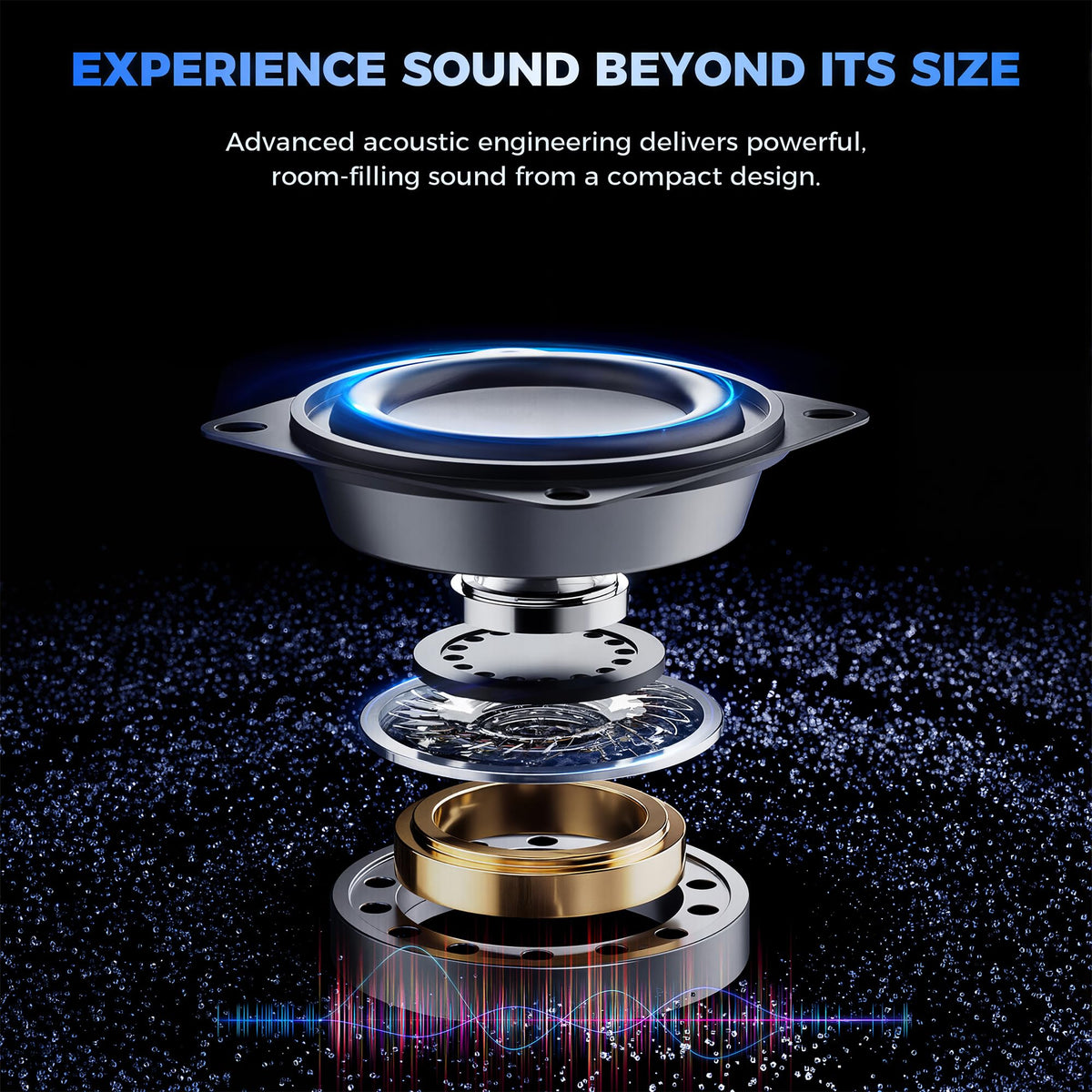 ROSON Computer Speakers for Desktop PC, Gaming Speaker with Volume Control