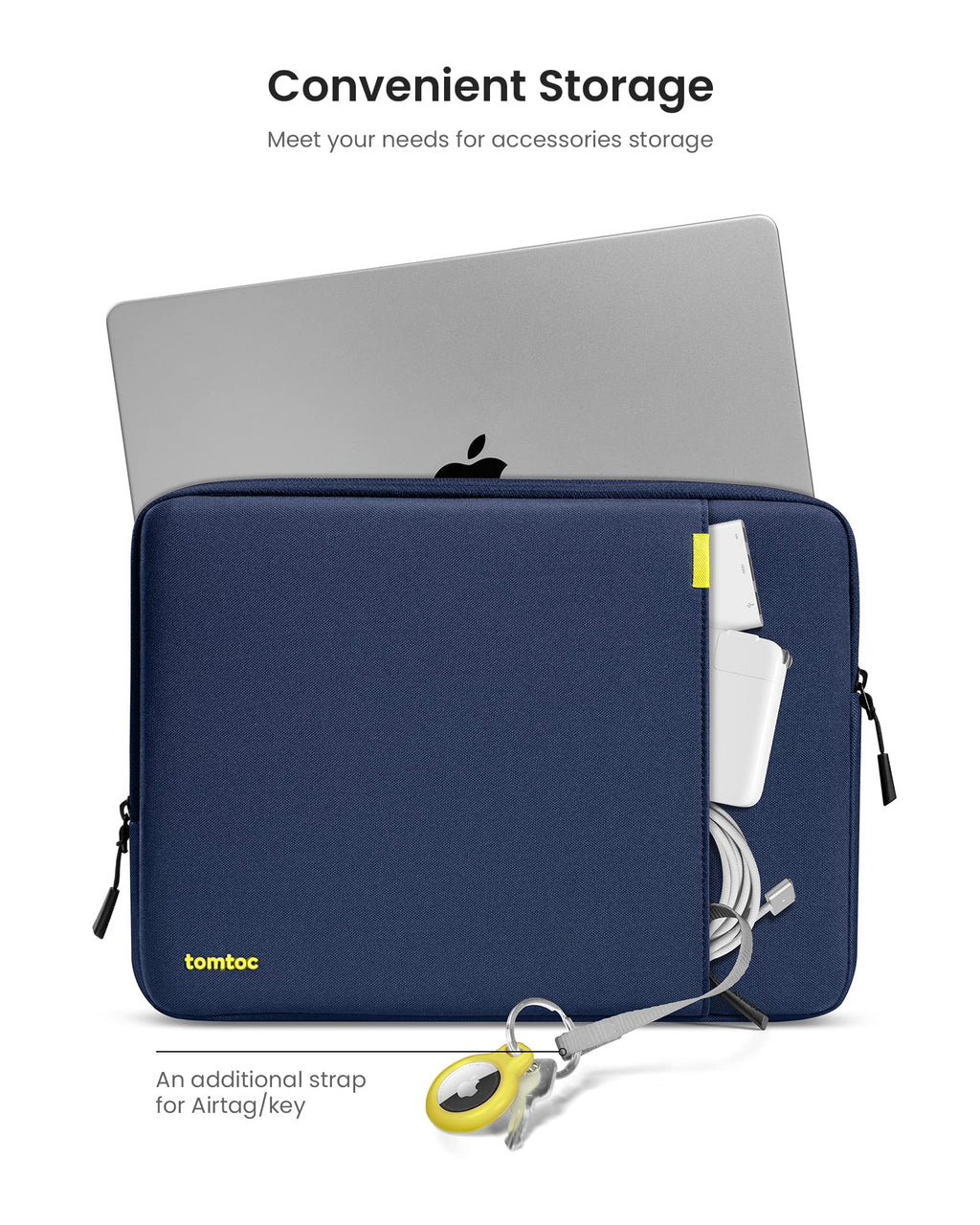 tomtoc 360 Protective Laptop Sleeve Kit for 16-inch MacBook Pro M5 Pro/Max