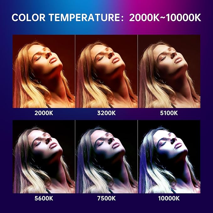 GVM 100W RGB Flexible Led Video Light, 2000K~10000K, Flexible Folding LED Panel Light, 16 Lighting FX with Soft Box, APP Control GVM Lighting for Photography