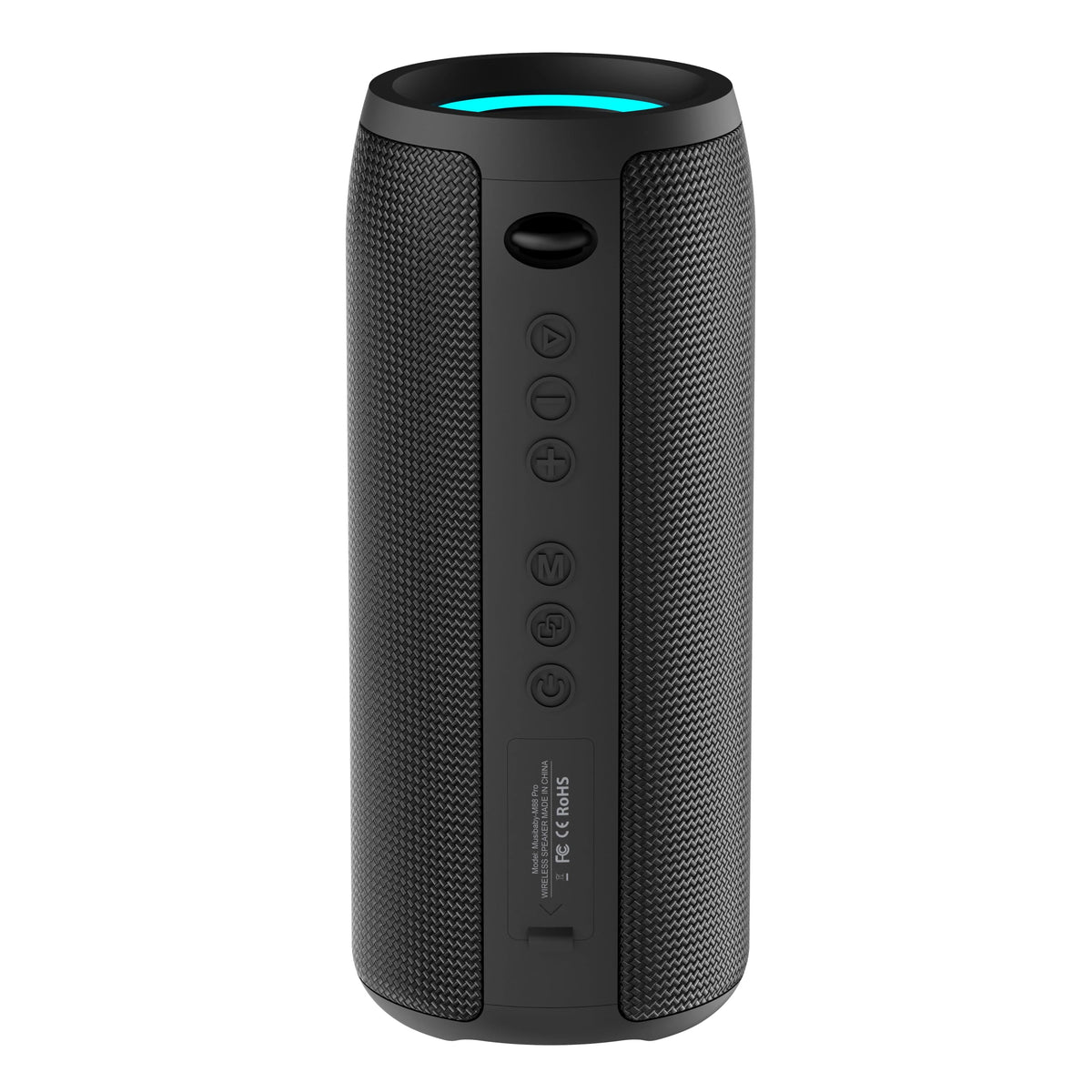 Musibaby M88 Bluetooth Speaker, 40H Playtime, Deep Bass, Black