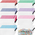 Jetec 32 Pcs Mesh Zipper Bags Toy Storage Bikini Organizer Bag Bolsas Para Guardar Trajes De Baño Waterproof Zipper Reusable Pouch Puzzle Multipurpose for Storage Office(Classic Color,9.5 x 4.5 Inch)