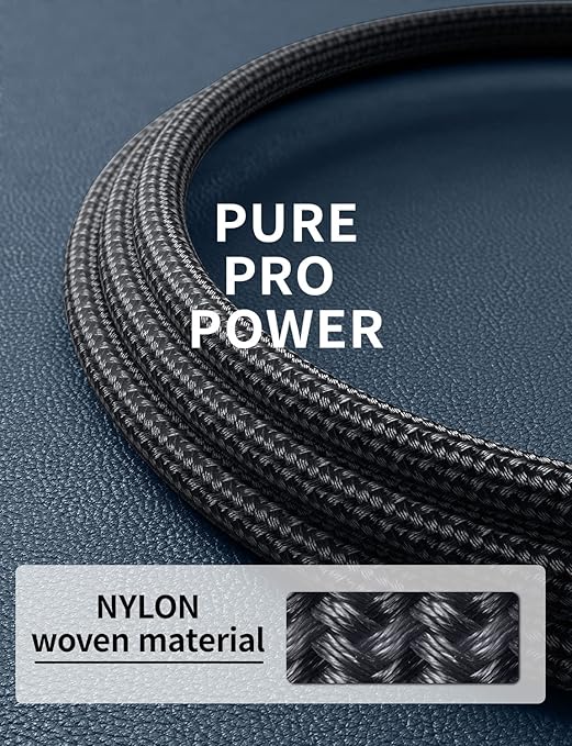 PRAKIE USB C to USB C Cable 6FT, USB Type C Fast Charging Cable 2Pack Nylon Braided USBC iPhone Charger Cord Compatible with iPhone 16/15/Pro Max/PlusSamsung Galaxy S23/LG/Switch