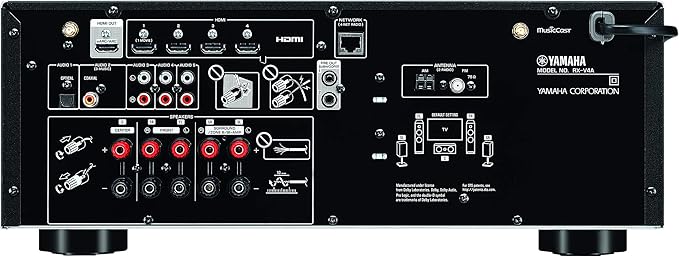 Yamaha YHT-5960U Home Theater System with 8K HDMI and MusicCast