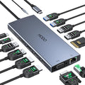 USB C Docking Station Dual Monitor for HP,Laptop Docking Station 3 Monitors