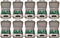 Outdoor Ethernet Surge Protector (10 Pack) PoE+ Gigabit - Gas Discharge Tube GDT -Wall Mount -RJ45 Lightning Suppressor -LAN Network CAT5/CAT6 Thunder Arrestor -GbE 1000 Mbps Protection- Tupavco TP303