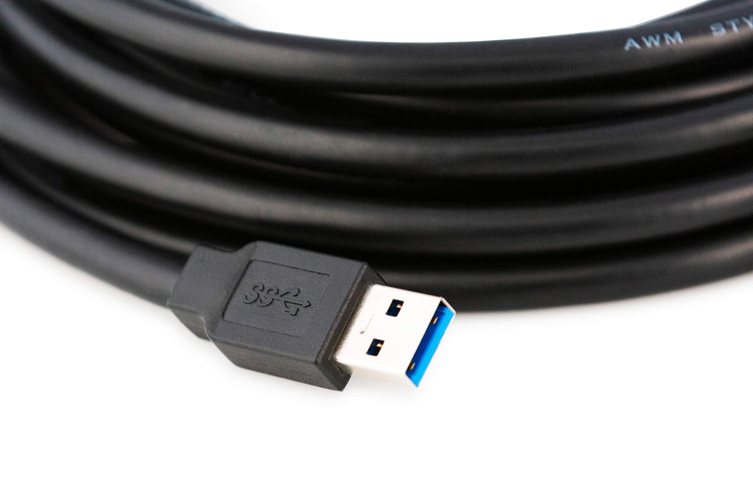 MutecPower 16 Feet Active USB Extension Cable 3.0 Male to Female with A Extension chipset Signal Booster - Active Extension/Repeater Cord 5 Meters / 16 Feet