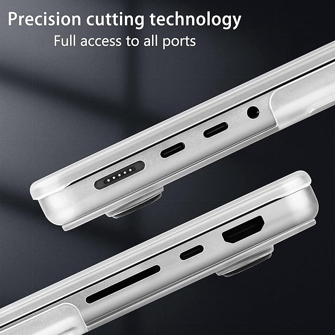 for MacBook Pro 16 inch Case 2021 2022 2023 2024 Release A3186 A3403 M4 A2991 M3 A2780 M2 A2485 M1 Pro/Max, Hard Shell Case with Screen Protector & Keyboard Cover, Lotus