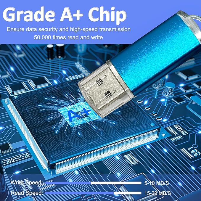 8GB USB Flash Drive 10 Pack Nicepicten USB 2.0 Thumb Drives Metal Jump Zip Drive Memory Stick Pendrive Memoria USB 8 GB with 10PCS Lanyard Label - Mixcolor 10 X 8GB Flash Drives