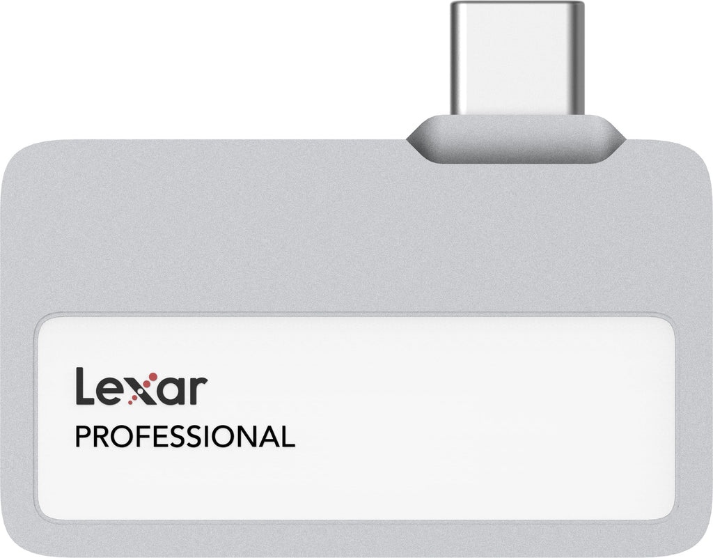 Lexar 2TB Professional Go Portable SSD, Supports Apple 4K 60fps ProRes, Up to 1050MB/s, USB 3.2 Gen 2, Rugged, IP65, Ultracompact, Compatible w/iPhone 15/16 (Not 17), External SSD (LSL400X002T-RNSNU)