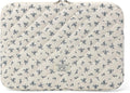 Puffy Laptop Sleeve 13-15.6 Inch Cute Quilted Laptop Protective Case Padded Floral Computer Sleeve for MacBook (A-Light Blue, 13 Inch)