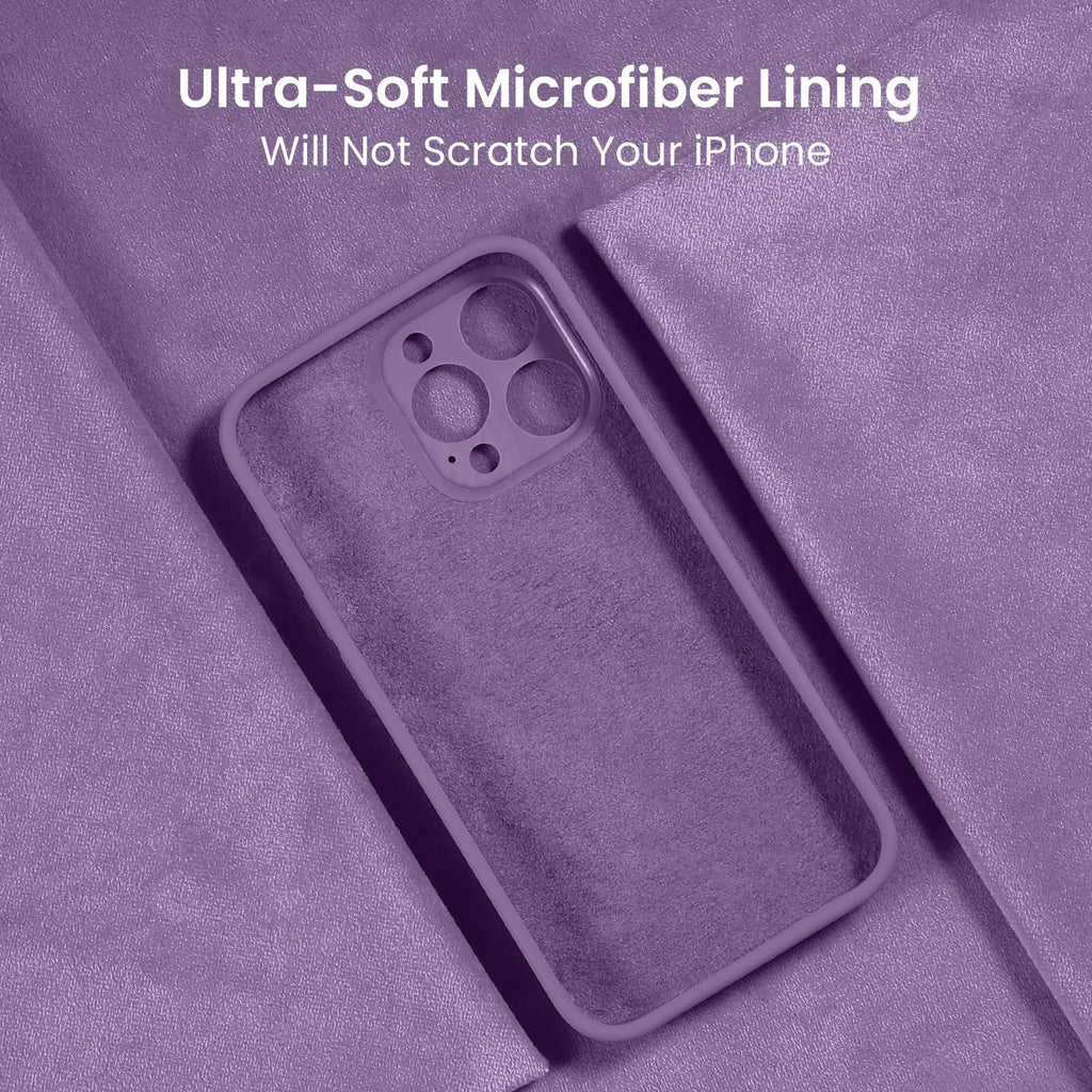 FireNova Designed for iPhone 15 Pro Case, 6.1", Light Purple