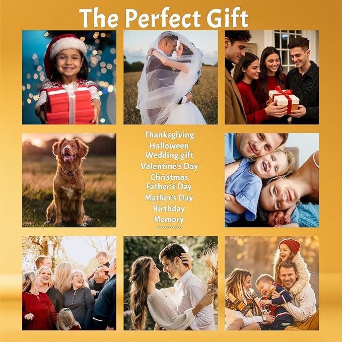 Custom Puzzle, Personalized Puzzle for Photos, Customized Puzzle 120/200/300/500/1000/1500 Pieces for Family, Christmas, Pet, Birthday, Wedding Gift
