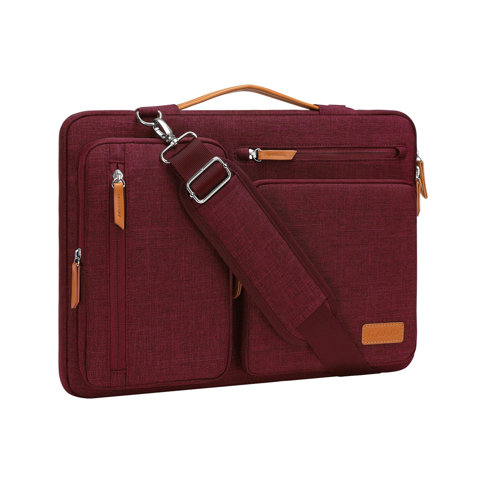 MOSISO 360 Protective Laptop Shoulder Bag, 15-15.6 inch Computer Bags