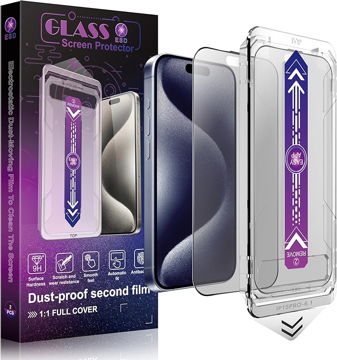 SHANG PIN JIA 2 Pack Matte Privacy Screen Protector for iPhone 11 Pro Max and iPhon XS MAX 6.5-Inch Auto Dust Removal, No Bubbles,Anti-Spy Tempered Glass Film, Easy Installation