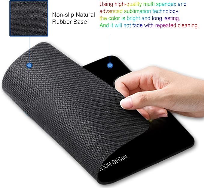 Alien Mouse pad, Personalized Design sci-fi Style Computer Rubber Mouse pad