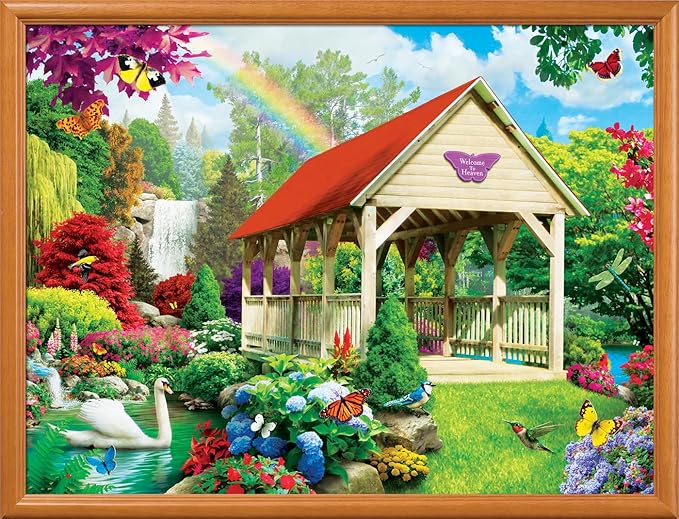 Masterpieces 300 Piece EZ Grip Jigsaw Puzzle - Welcome to Heaven - 18"x24"