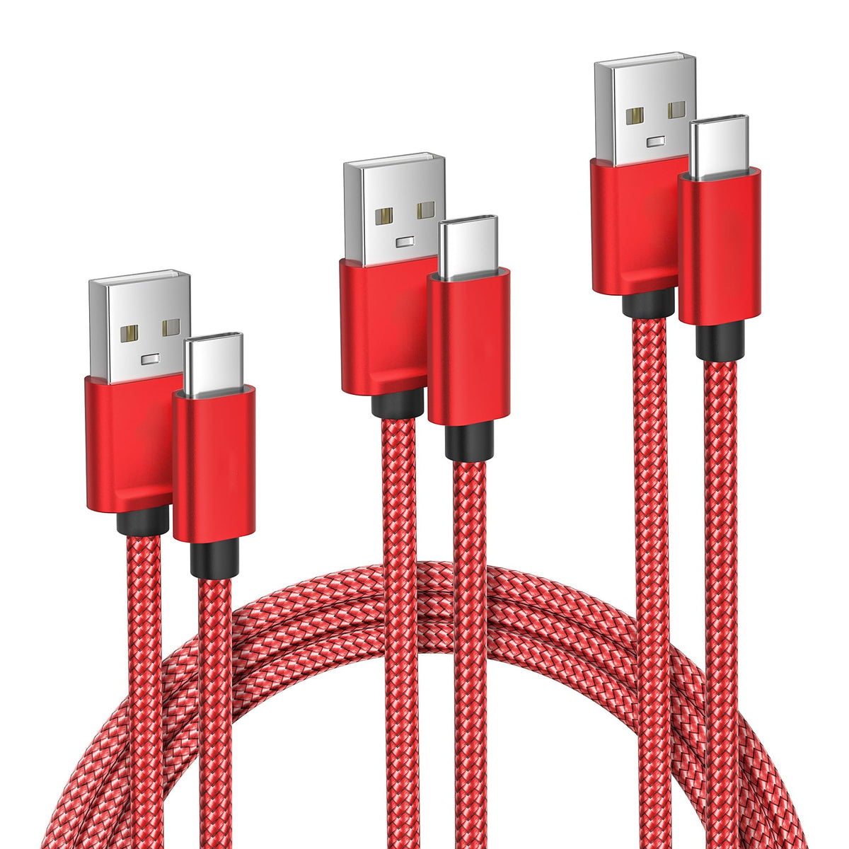 Elebase for iPhone 17 17e Pro Max USBC Charging Cable 1.5/3.3/6.6FT 3Pack