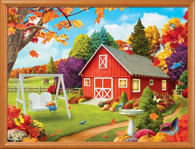 Masterpieces 300 Piece EZ Grip Jigsaw Puzzle - Harvest Breeze - 18"x24"