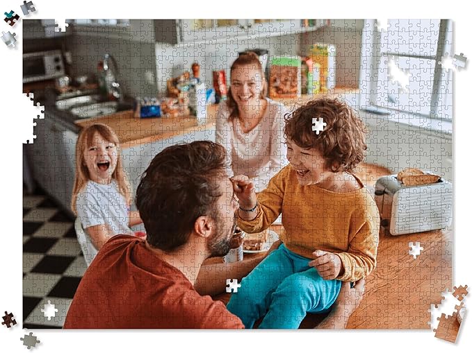 Photo, Pet, Wedding, Family Reunion Puzzle - 1000 Piece, Custom Jigsaw Puzzle for Adults (Horizontal/Landscape) - I See Me!