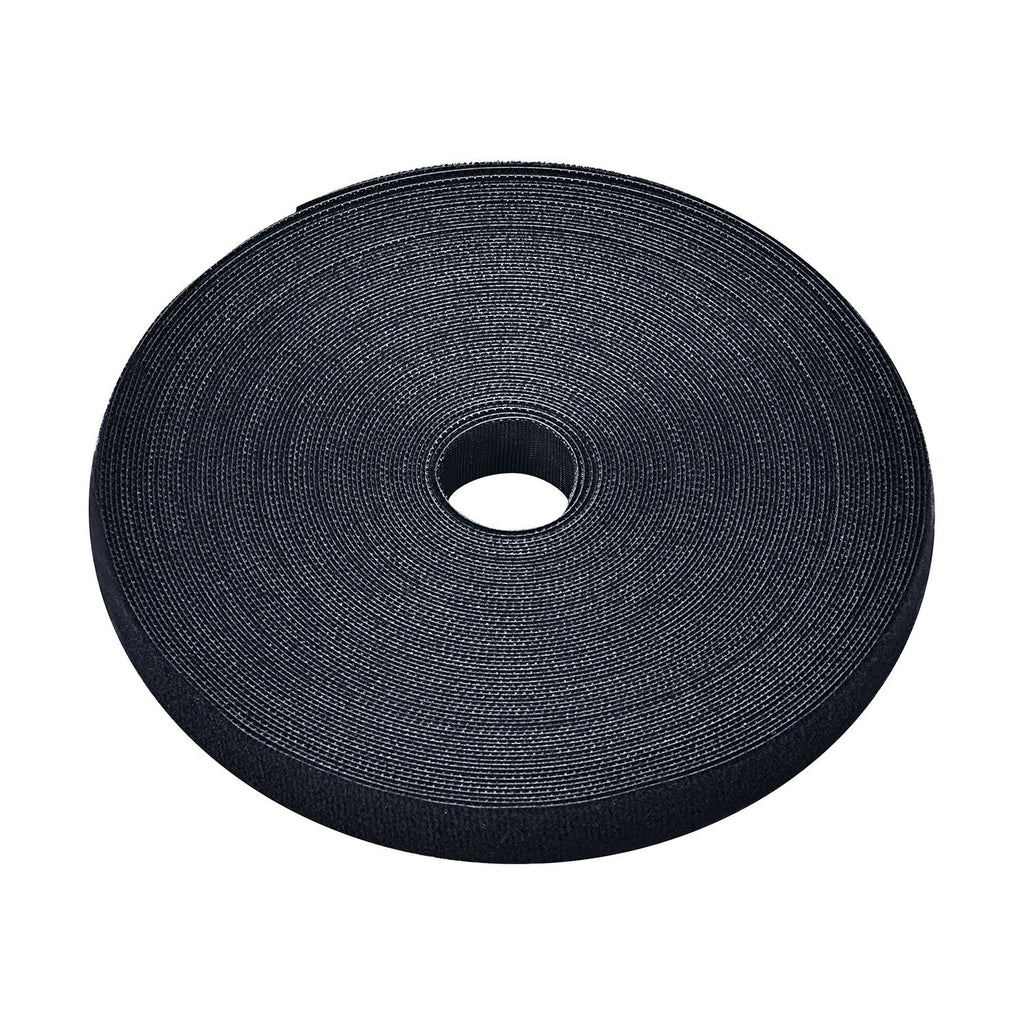 Pasow fastening tape Cable Tie Double Side Nylon Power Wire Management 3/4Inch 1 Roll Hook (25 Yards, Style 2)