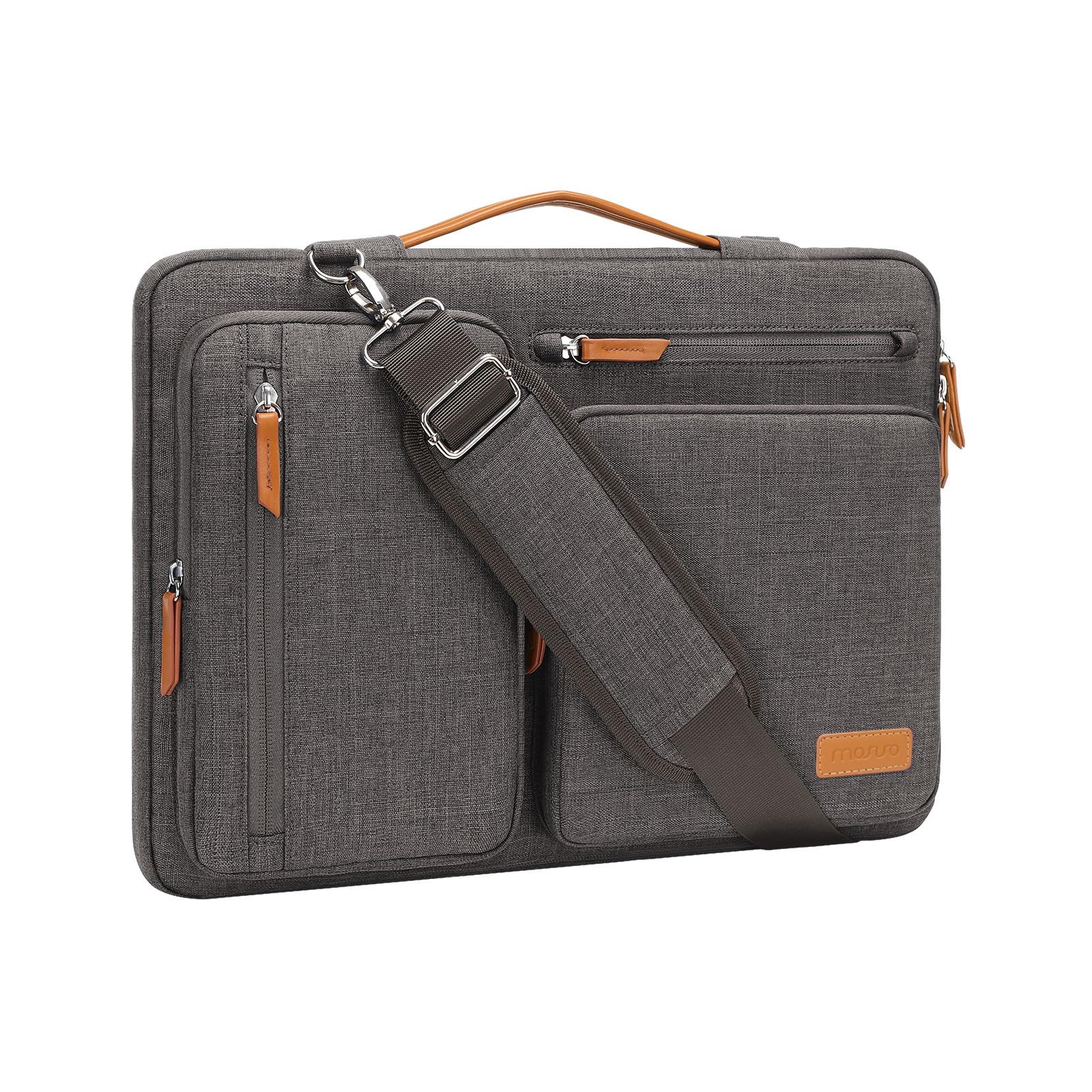 MOSISO 360 Protective Laptop Shoulder Bag, 15-15.6 inch Computer Bags