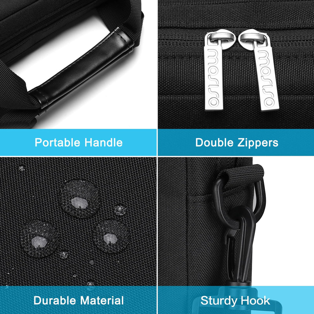 MOSISO Laptop Shoulder Bag 15.6 inch, 15-15.6 inch Computer Bag